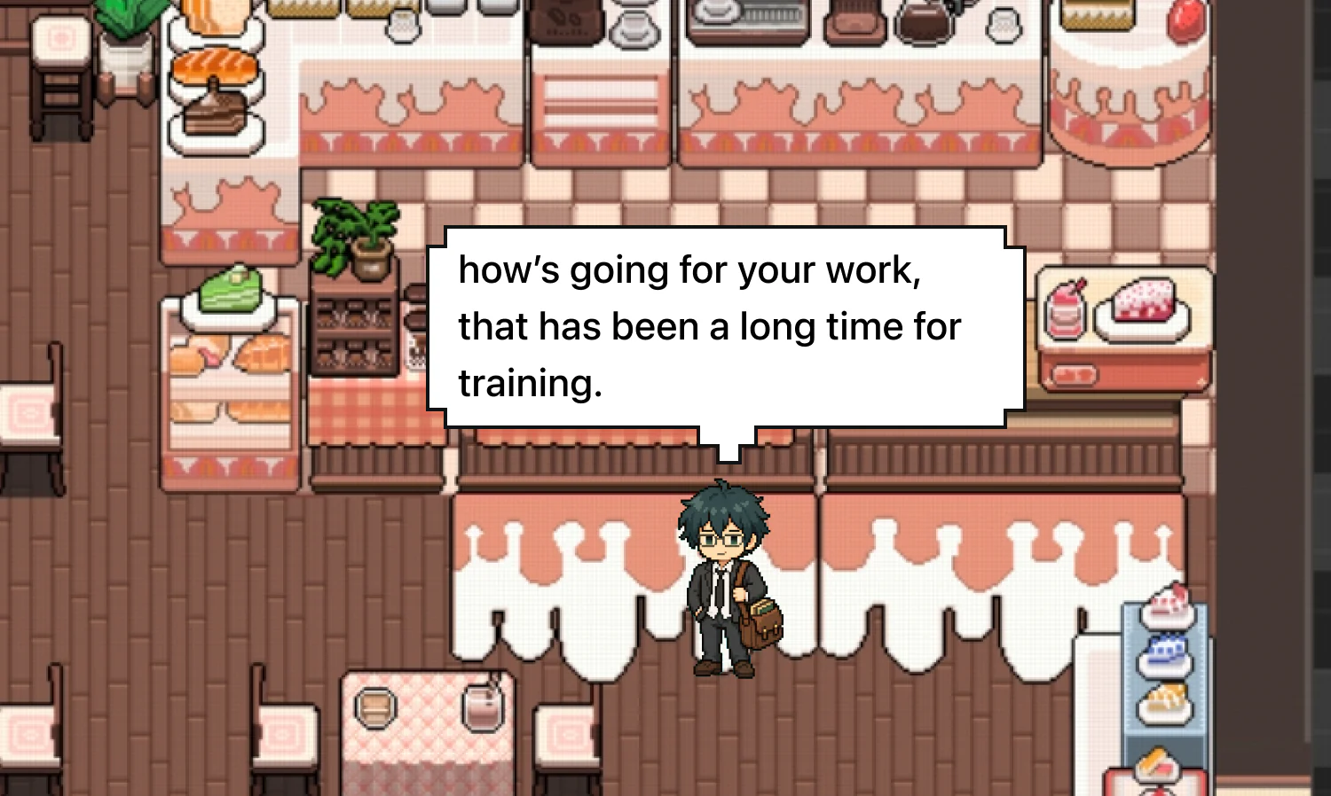 Character entering a Miniwo world