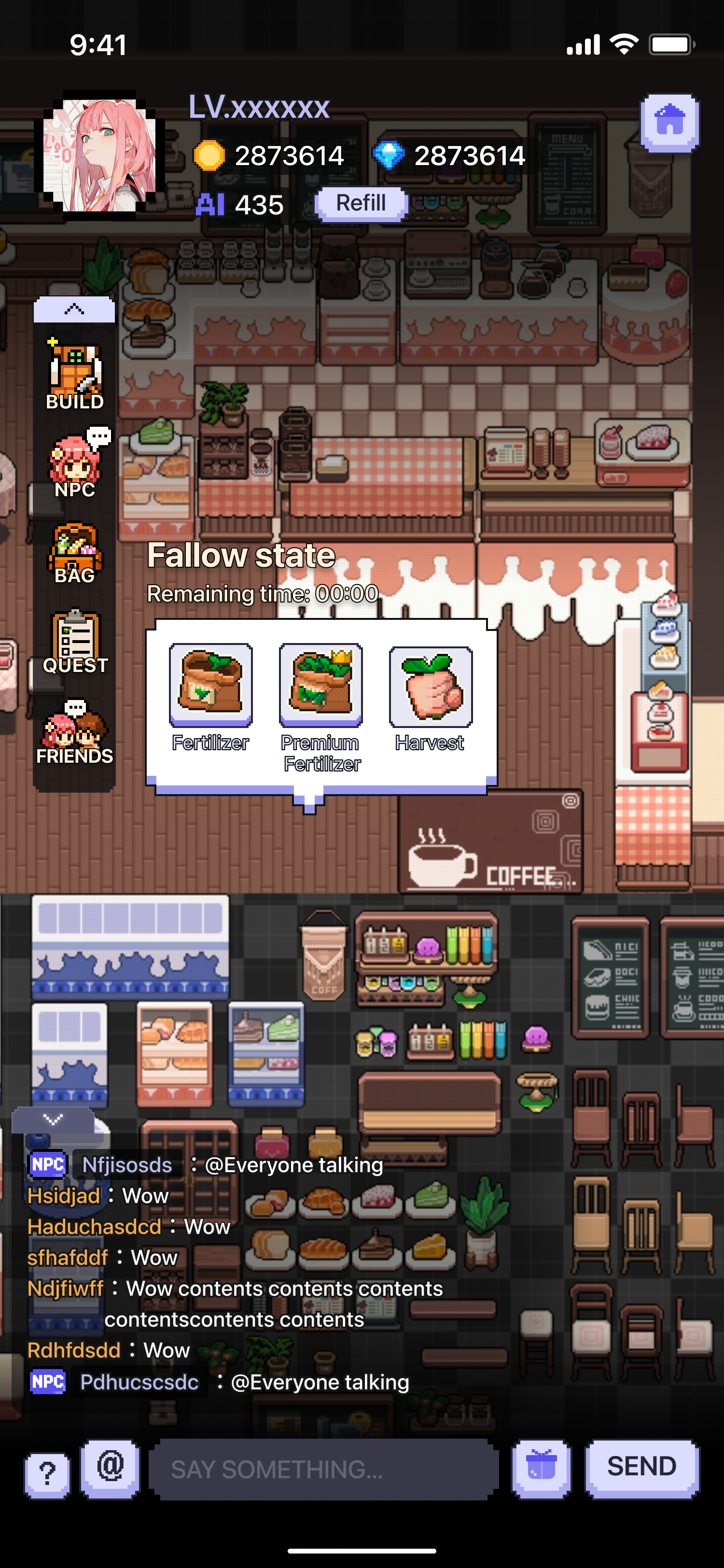 Miniwo planting and workshop screen