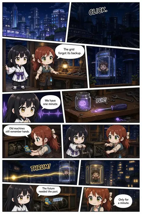 The Silent Signal Comic