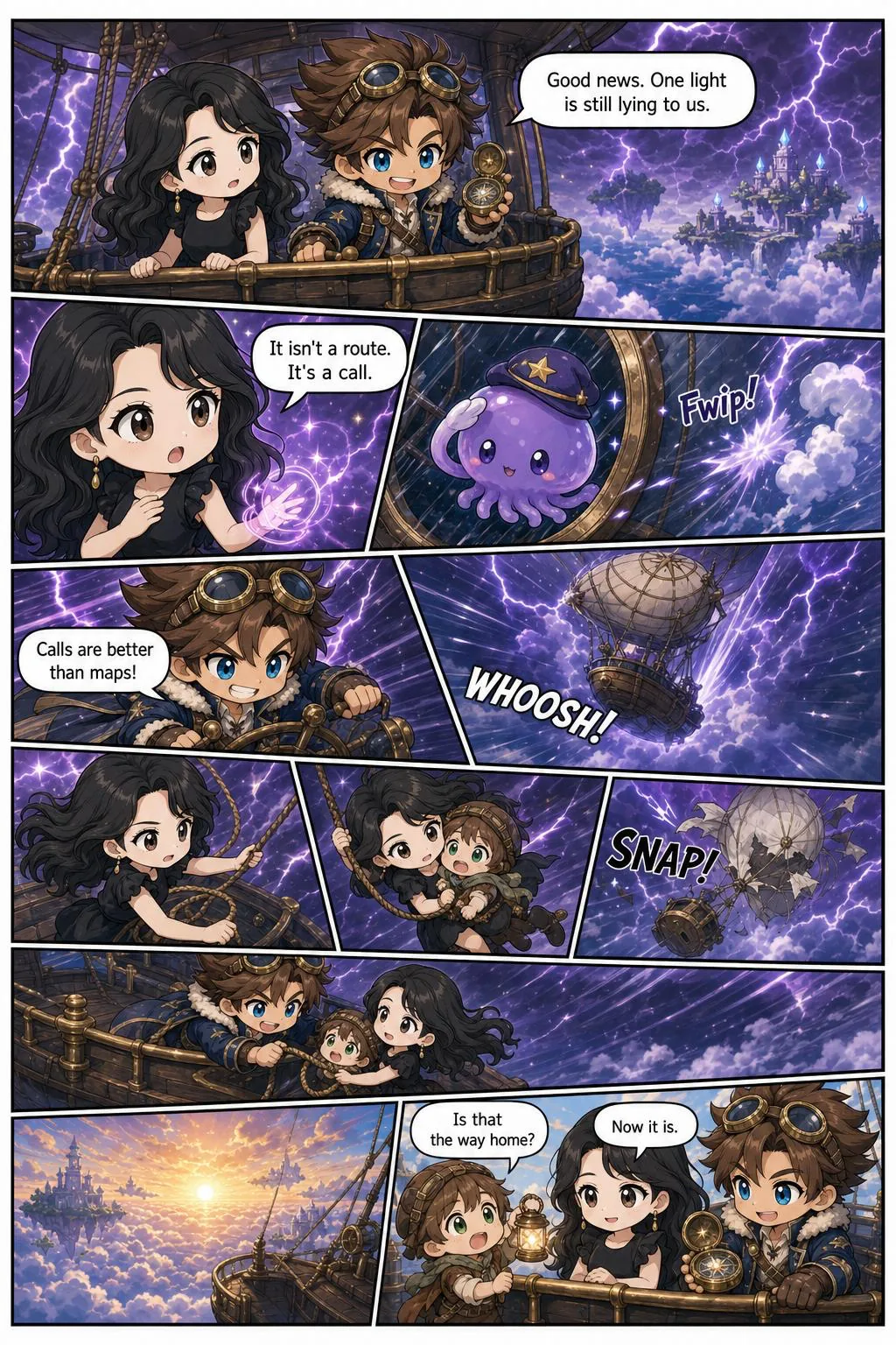 A Bell Across The Sky Full Comic