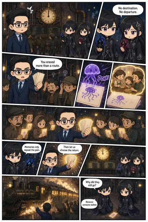 Tickets To Yesterday Comic