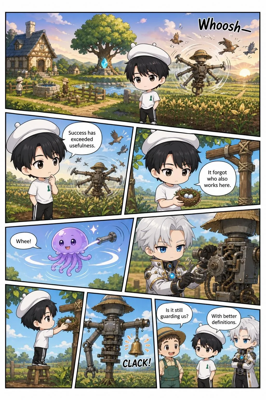 A Visitor In The Fields Full Comic