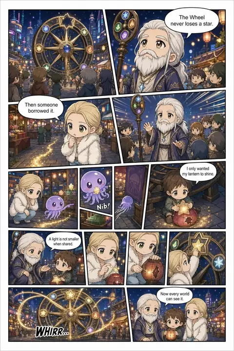 The Starkeepers Comic