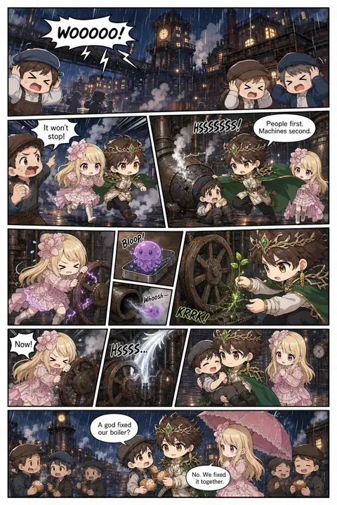 A Feast At Midnight Comic