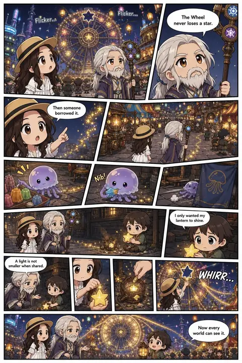 The Fallen Star Comic