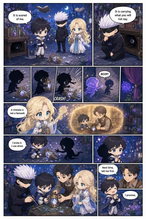 Shadows Under The Moon Comic