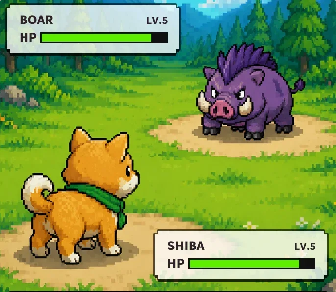 A Miniwo Pet Battle